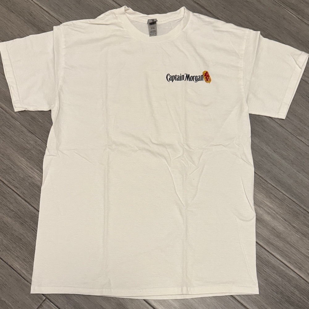 Gildan White Short Sleeve Tee with Logo